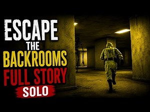 Escape The Backrooms FULL STORY Playthrough (2026) | SOLO Full Game + Main Ending