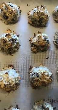 Almond Joy Coconut Macaroons