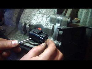 HOW TO UNPLUG MERCEDES B CLASS TRANSMISSION W245 W169