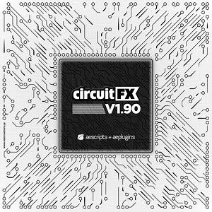 1.1K views | NEW VERSION: circuitFX. Much faster and intuitive + static seed to generate the exact same circuit https://aescripts.com/circuitfx/ #aftereffects #aescripts | aescripts | Facebook