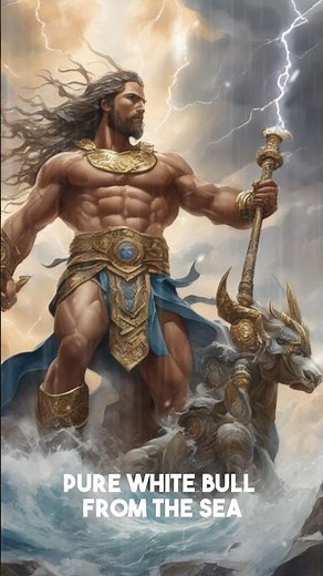 The Birth of the Minotaur #greekmythology #minotaur #shorts #education