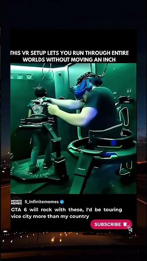 This VR Setup Lets You Run Through Entire Worlds Without Moving An Inch
