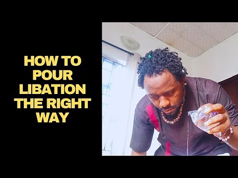 How to Pour Libation Correctly | Step-by-Step Guide Using Alligator Pepper