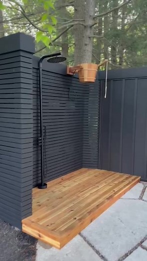 Elevate your backyard oasis with our luxurious outdoor shower, shower bucket, and Neptune sauna setup 🚿✨ Experience the perfect blend of modern elegance and ultimate relaxation with The Muskoka Sauna Co. #outdoorsauna #saunasetup #cedarsauna #customsauna #wellness #outdoorspace #homeinspiration #homesauna #outdoorshower #saunabucket #showerbucket #luxe #personalretreat