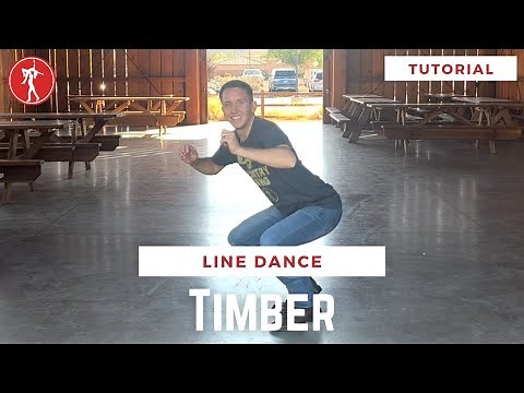 Timber - Line Dance Tutorial🤠