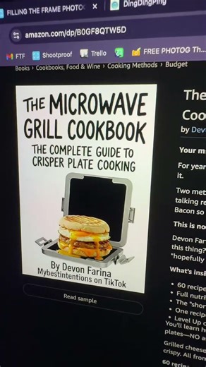 Microwave Grill Plate Cookbook
