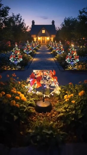 🌲✨ Bring the Magic of Winter Nights to Your Garden! ✨🌲 Transform your outdoor space into a winter wonderland with solar-powered cedar tree lights! Perfect for holidays, patios, and paths—no wires, no hassle, just pure charm. ☀️ Powered by the Sun, Glows All Night No plugs, no batteries! The solar panel charges during the day, and the 600mAh high-capacity battery keeps your lights glowing for 8-12 hours. Perfect for lighting up your garden all night long! 🌙💡 🎄 20 Brighter LED Bulbs & Two Stu