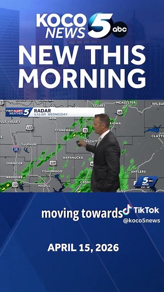 NEW THIS MORNING: More storms with a tornado and hail risk are possible today, and high-profile inmate Julius Jones faces new charges. #oklahoma #news #koco5 #weather #breakingnews