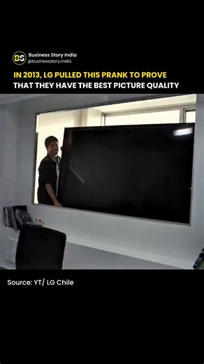 In 2013, LG Chile launched a viral marketing campaign titled "Ultra Reality" to promote its new 84-inch Ultra HD TVs. The campaign used a "prankvertising" format to demonstrate the life-like clarity of the displays. LG created a staged office for job interviews and replaced the room's window with a hidden 82-inch Ultra HD television. The screen displayed a high-definition video of a city skyline, which was so realistic that unsuspecting job candidates believed they were looking at a real view. .