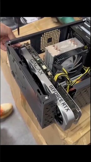 Installing a Massive RTX GPU Into a Tiny PC 😳🔥