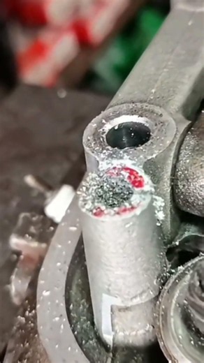 How to remove a broken bolt from a motorcycle engine block