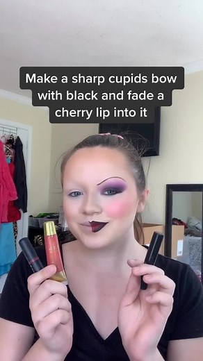 Tiffany valentine tutorial! #makeup #makeupinspo #art #artist #foryou #foryoupage #fyp insta: caked_with_kelsie