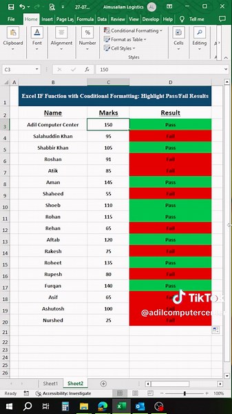 Excel tips and tricks part 4 excel tutorial #excel #exceltips #exceltraining #microsoftexcel #shorts #fyp #fyppp