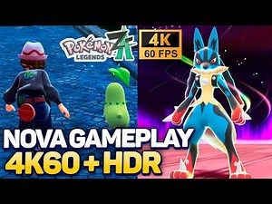 NEW GAMEPLAY 4K60FPS + HDR of Pokémon Legends Z-A Demo!