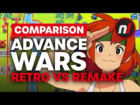 Let's Compare GBA Advance Wars to the Re-Boot on Switch