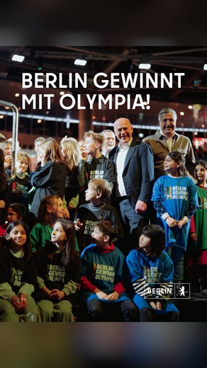 Senatskanzlei Berlin on Instagram: "Berlin gewinnt mit Olympia! 🚀 Heute starten wir offiziell mit der Berliner Olympia-Bewerbungskampagne – offen, transparent und gemeinsam mit euch. Olympia ist für Berlin mehr als ein Sportereignis. Es ist eine Chance für unsere Stadt und für die Menschen, die hier leben: ✔ Investitionen in Infrastruktur & Sport, die allen zugutekommen ✔ Mehr Chancen für Kinder und Jugendliche – in Bildung, Bewegung und Teilhabe ✔ Barrierefreiheit, die bleibt ✔ Nachhaltige Sta