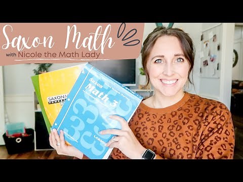 Saxon Math with Nicole the Math Lady // Video Lessons for Saxon Math // Nicole the Math Lady Review