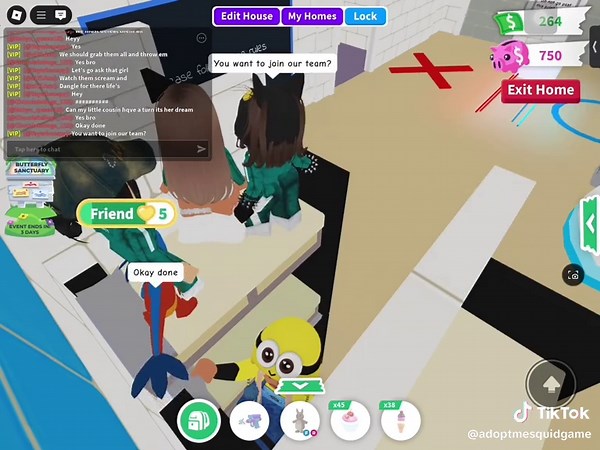 adoptmesquidgame on TikTok