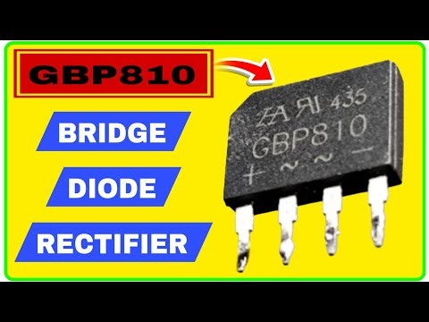 GBP810 Bridge Rectifier Diode Testing with Multimeter ✅️ || How to Check GBP810 Bridge Rectifier 🆕