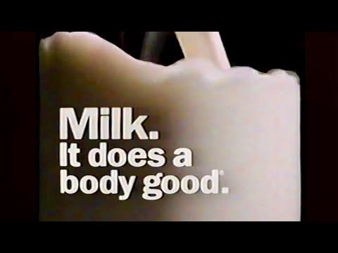 1991 Milk 'It Does A Body Good' Commercial