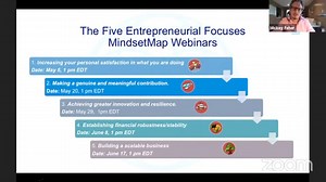 Success Mindset Webinar Series Number 1