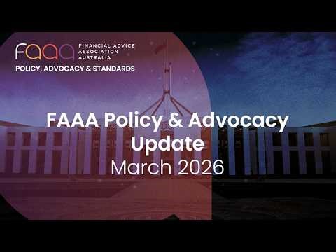 FAAA Policy and Advocacy Update - March 2026