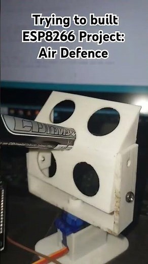 Arduino Project: Air Defence System. ESP8266 Project #esp8266 #arduinoproject