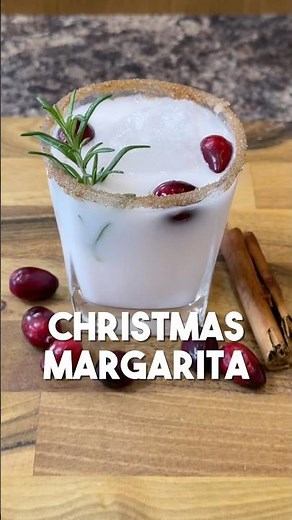 Christmas Cocktails you’ll actually make - Christmas Margarita