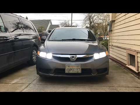 Sealight 9006 low beam | Marsauto 9005 high beam | Installing LED headlights