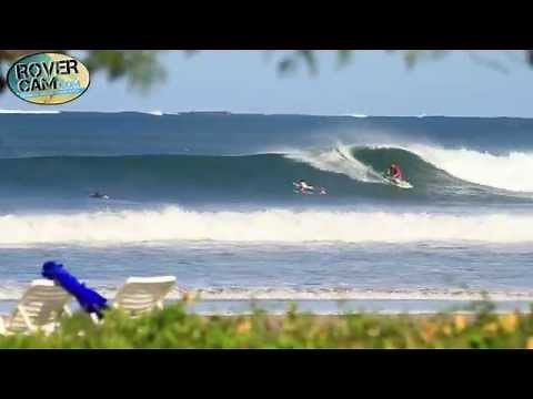 Surfing at Tamarindo, Costa Rica 1/28/14