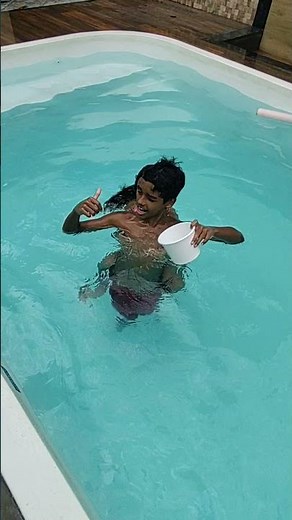 DESAFIO NA PISCINA #SHORT