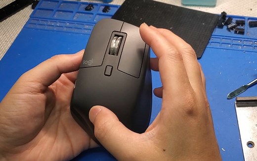 【帝亿电竞】罗技MX MASTER 3无线蓝牙鼠标拆解及微动更换视频