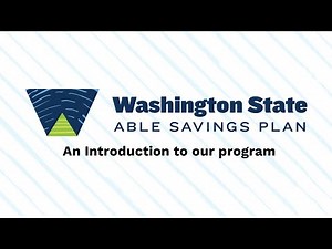 Introduction to Washington ABLE Savings Plan - a webinar