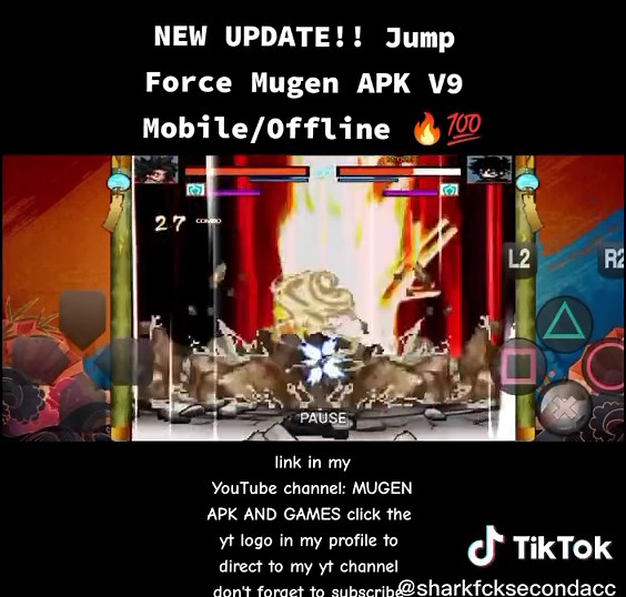 NEW UPDATE!! Jump Force Mugen Apk V9 Mobile/Offline #luffy #zoro #sanji #op #onepiece #deku #mha #saitama #naruto #sasuke #anime #otaku #tiktokanime #android #mobile #tutorial #game #gaming #viral #viralvideo #trending #edit #fyp #fypシ #foryou #foryoupage #fypspotted