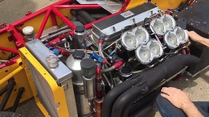 Dave McKnight has the Morton Motorsports No. 70 all fired up and just about ready to go for the speedway's 68th Season Opener featuring the Jim Shampine Memorial Twin 50's for the Novelis #Supermodifieds on Saturday, May 26! #SteelPalace | Oswego Speedway