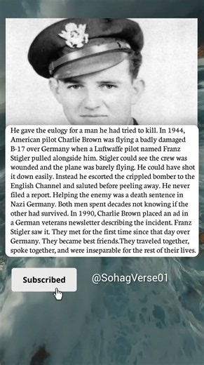 The Enemy Pilot Who Saved His Life—and Became His Best Friend ❤️✈️