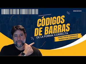 Cómo Crear Códigos de Barras en Excel - De la Forma Correcta