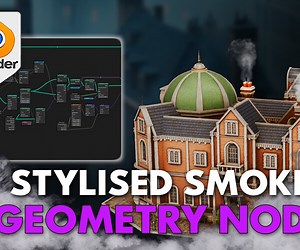 ArtStation - Blender 4 3DT Smoke Generator Geometry Node | Resources