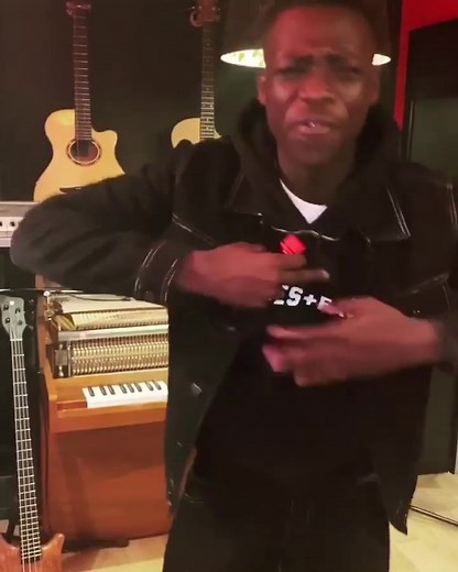 Pa Salieu Studio Freestyle Session: A Behind-the-Scenes Look