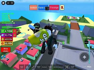 I Got 1.1k Prestige In Burping Simulator, Enjoy the Video Executor and Script link in Comment.