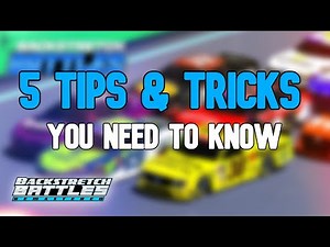 5 Tips & Tricks you NEED to know in Backstretch Battles (ROBLOX)