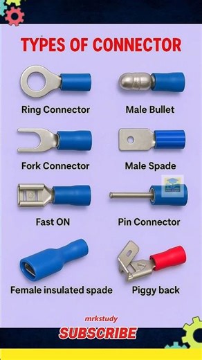Types of Wiring Connectors | Electrical Engineering | Full Explanation/MRKSTUDY