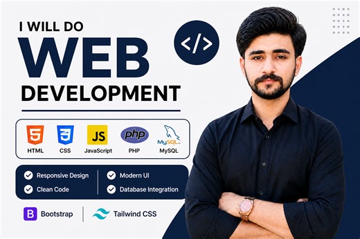 I will do html css, web programing, psd to html, js | Sikaty