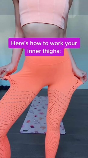 Wanna hyper target your inner thighs? Here’s how! #indoorworkout #pilates #barre #workout #exercise #legworkout #pilateslovers #fitness #fitgirl #fit