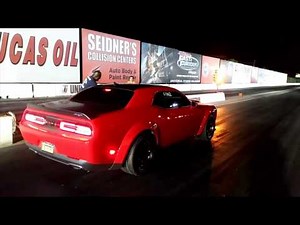 Dodge Demon Drag Racing Highlights