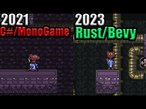 Remaking my Abandoned Game 2 years later with Bevy and Rust