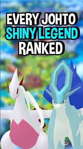 Ranking Every Johto Shiny Legendary Pokemon