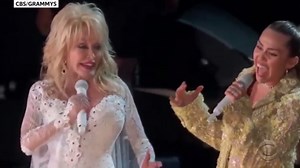 Grammys 2019: Dolly Parton and Miley Cyrus sing 'Jolene' duet