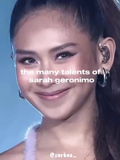 sarah geronimo is her name, remember it. #sarahgeronimoph #sarahg #sarah #sg #fyp