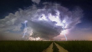 Lightning, Thunder, Storm. Free Stock Video